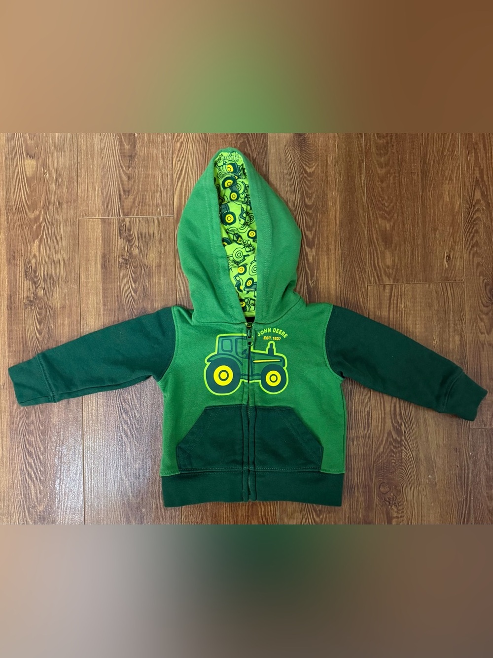 John Deere Jacket w/ Hood - Baby - Size 3/6 month